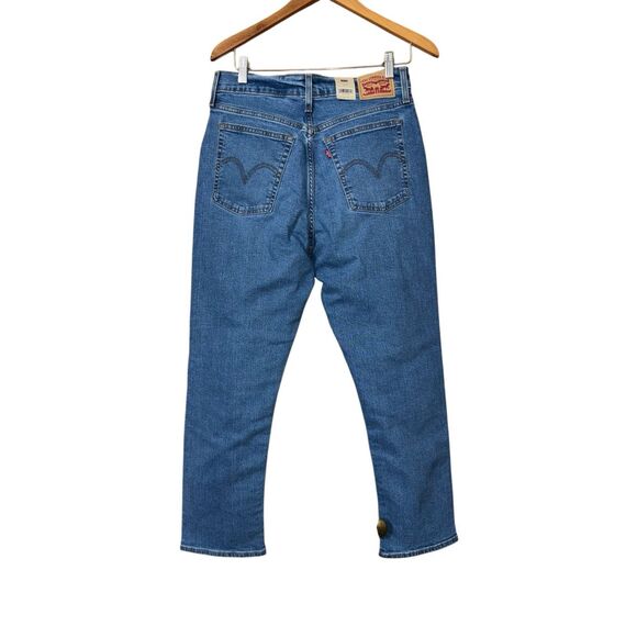 Levi’s wedgie straight high rise button fly jeans size 31 new - Picture 2 of 15